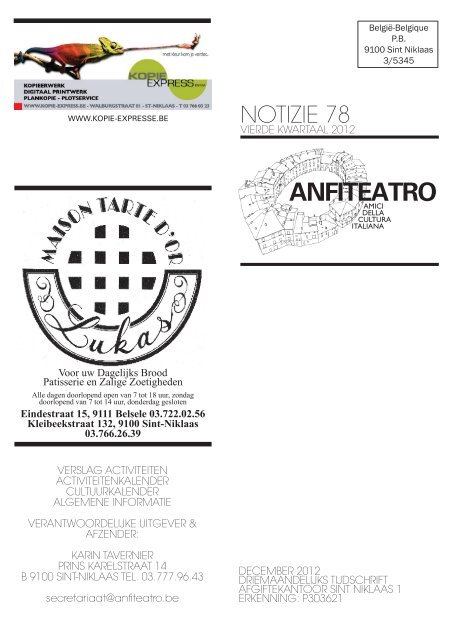 Notizie 78 - Anfiteatro