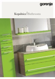 Katalog NO - Kopalnice 2007 - 240807.indd - Gorenje