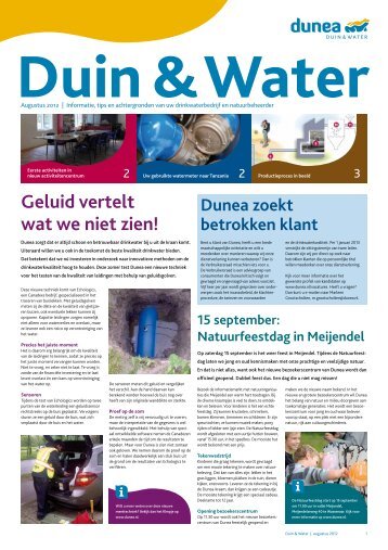 Duin & Water | augustus 2012