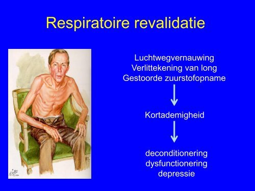 Bekijk een presentatie over revalidatie - COPD Leuven