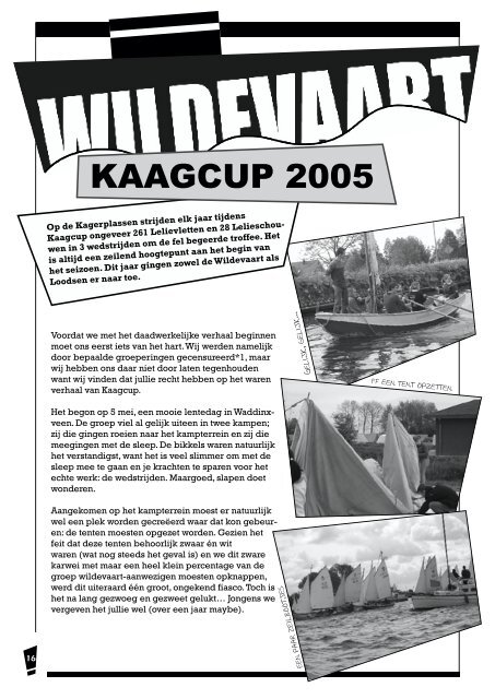 t Spuigat van juni 2005 - Waterscouting Klimopgroep Waddinxveen