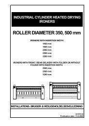 ROLLER DIAMETER 350, 500 mm - Commercial Washing Machines ...