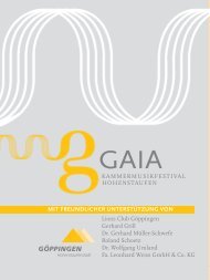 GÖPPINGEN - Gaia Festival
