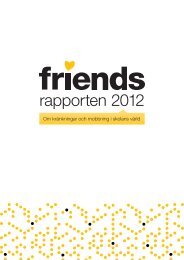 Friendsrapporten 2012