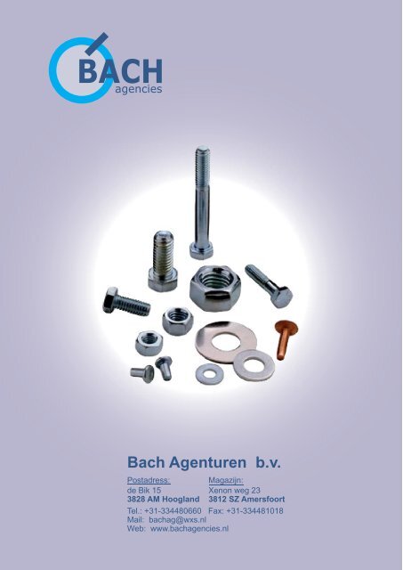 verma products - Bach Agenturen bv