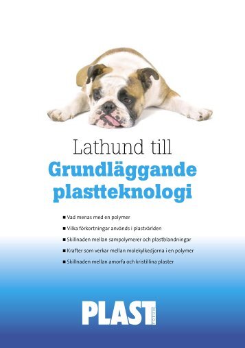 Lathund till Grundläggande plastteknologi