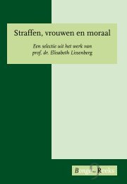 Straffen, vrouwen en moraal - Bonger Instituut