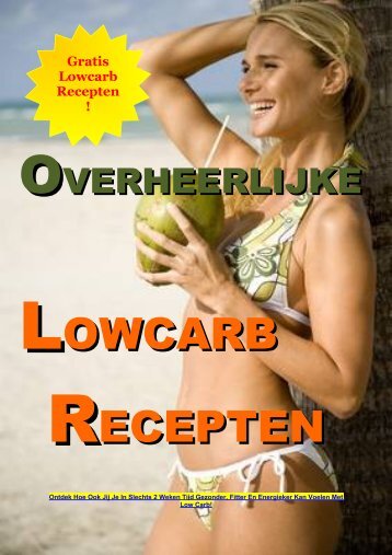 Gratis e-book Low Carb recepten - Kokos-Olie.nl