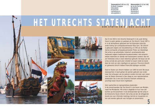 Historische Haven Utrecht - Havens en Ligplaatsen