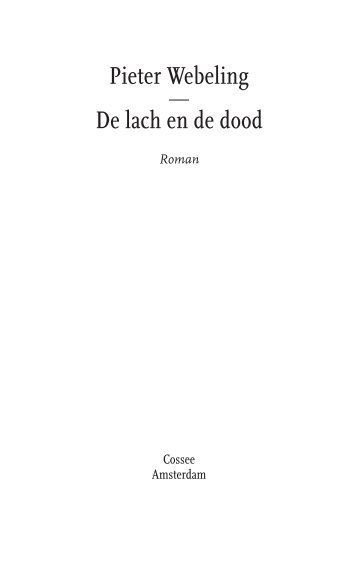 Download het fragment als PDF - Uitgeverij Cossee