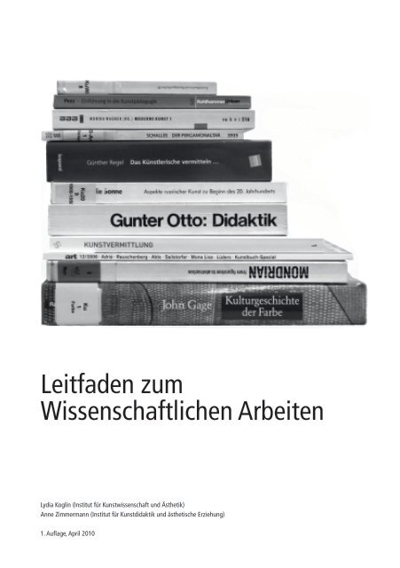 Leitfaden Pdf 1 1 Mb Universitat Der Kunste Berlin