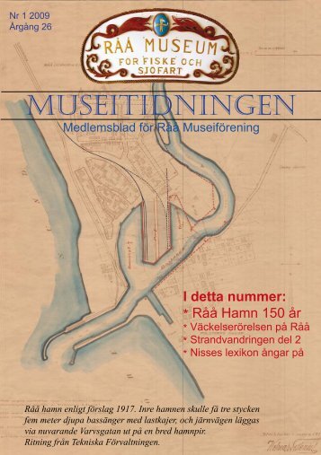 2009 Vår. pdf - Råå museum