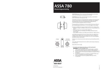 ASSA-780-Cylinderlas_MontAnv_OEM800511121 - ASSA OEM