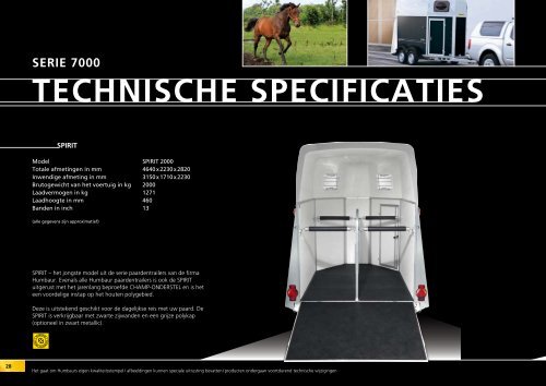 Humbauer paardentrailer - A1 Aanhangwagens