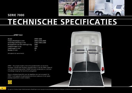Humbauer paardentrailer - A1 Aanhangwagens