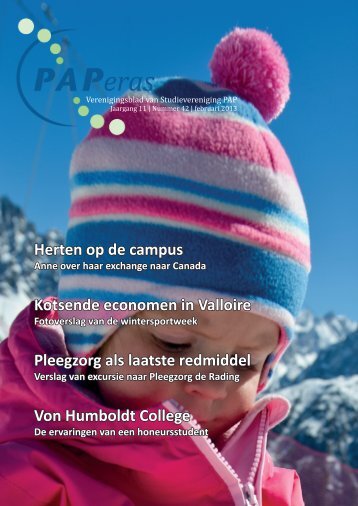 PAPeras 2, 2012-2013 - Studievereniging PAP
