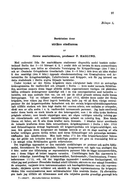 Hälso- och sjukvården vid marinen. 1915 1/10-30/9 1916 (pdf)
