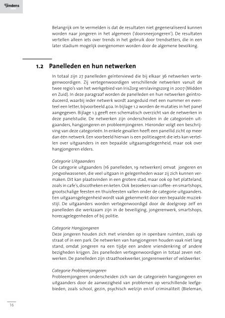 Volledig rapport Tendens - IrisZorg