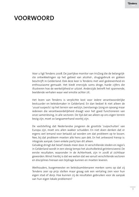 Volledig rapport Tendens - IrisZorg