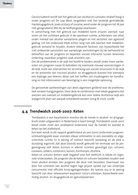 Volledig rapport Tendens - IrisZorg