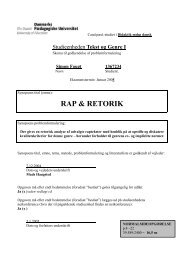 RAP & RETORIK - Simon Skov Fougt