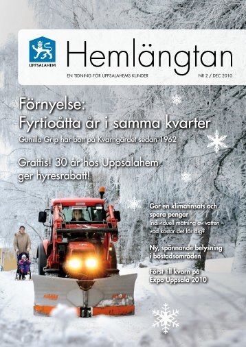 Hemlängtan nr 2 2010 - Uppsalahem