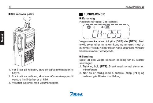 Zodiac Proline W