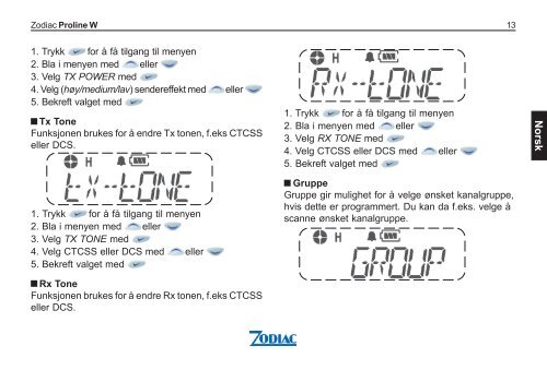 Zodiac Proline W