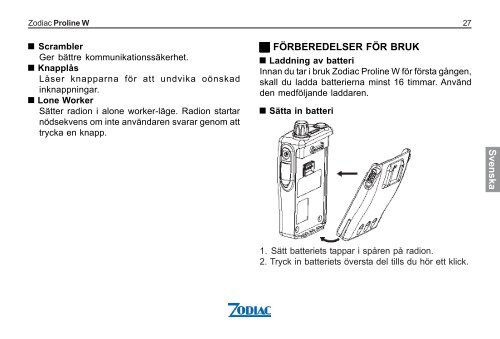 Zodiac Proline W