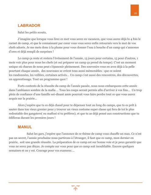 Télécharger le carnet de camp (PDF) - Marie-Med