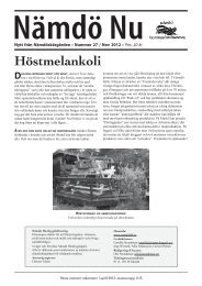 Höstmelankoli - Skärgårdarnas riksförbund