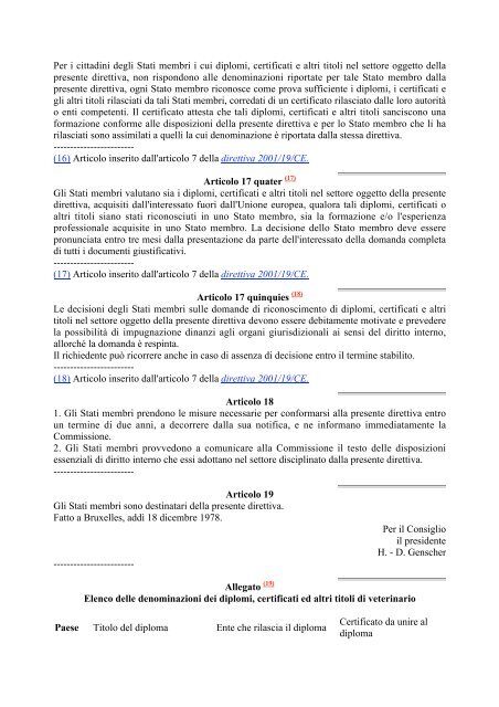 05. Direttiva UE 1026:78.pdf - Medicina Veterinaria