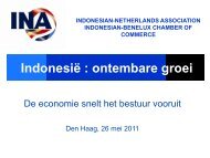 Indonesië : ontembare groei - Indonesian Netherlands Association