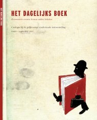 Het Dagelijks Boek. Zeventiende-eeuwse lectuur anders bekeken.