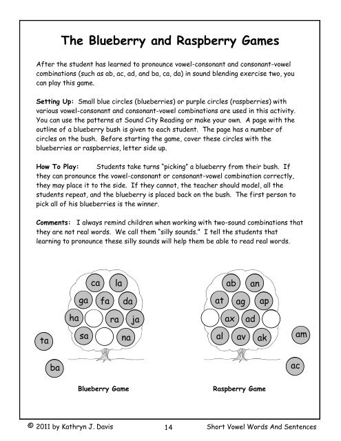 Short Vowel Words And Sentences a i o u e - Sound City Reading