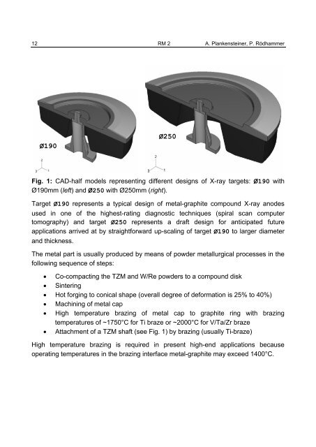 Finite Element Analysis of X-Ray Targets