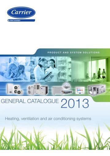 GENERAL CAtALoGuE 2013 - Carrier Portugal