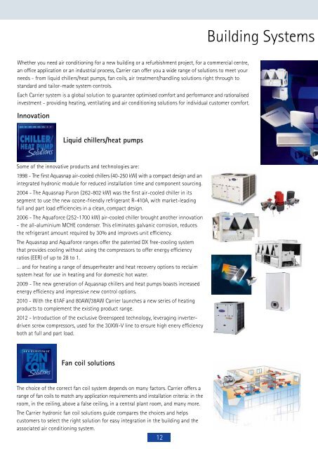GENERAL CAtALoGuE 2013 - Carrier Portugal