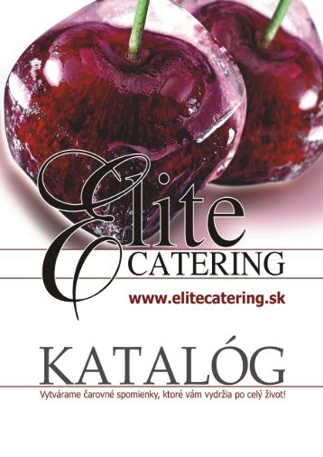 Elite Catering KATALÓG
