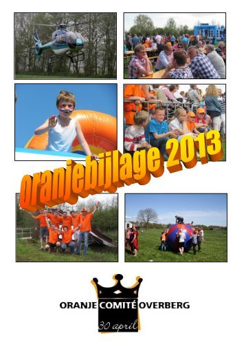 Programma (PDF) - Oranje Comité Overberg