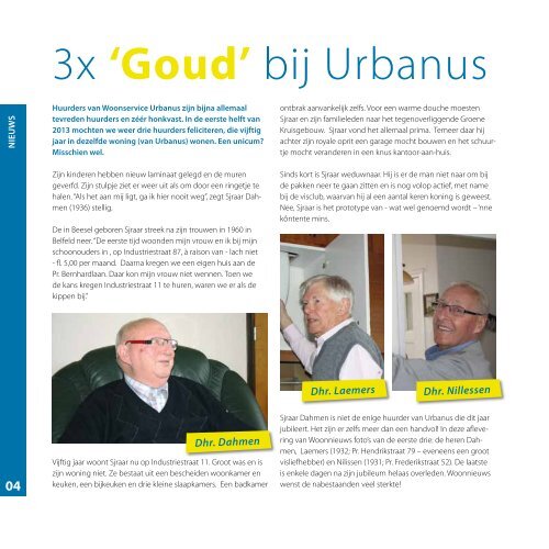 Klik hier om ons laaste woonnieuws zomer 2013 te lezen - ws urbanus