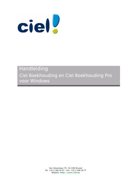 Download het PDF - Ciel!