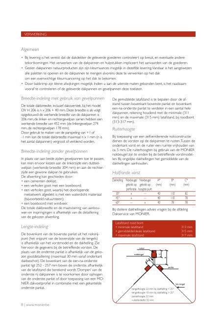 MONIER OVH 206 BRUEGEL, technische documentatie