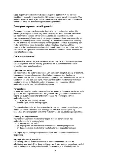 Rechtspositie Rijksambtenaar - Werken bij - Belastingdienst