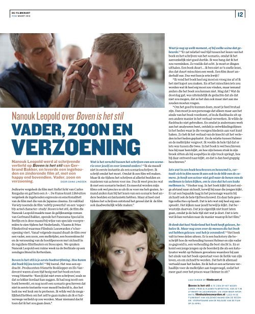 GRATIS - De Filmkrant