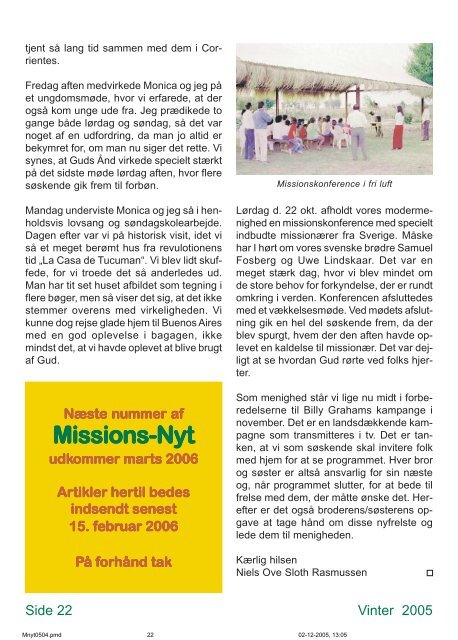 Missions-Nyt nr. 4 - Missionsfonden