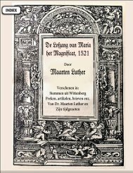 DE LOFZANG VAN MARIA - Geschriften van Maarten Luther