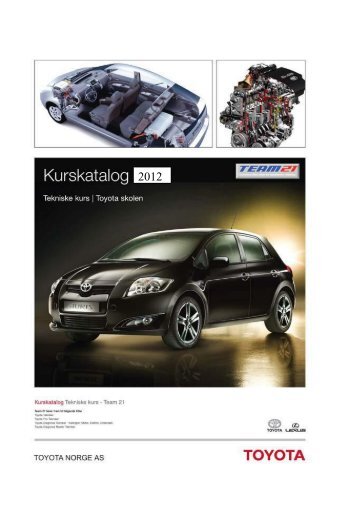 Ekstern uautoriserte 2012 - Toyota Norge AS