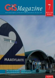 Kaartmateriaal van NAVTEQ - GIS Magazine