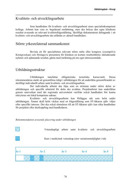 Utbildningsboken revision 120808.pdf - Svensk Kirurgisk Förening